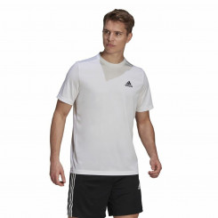 T-shirt AEROREADY Adidas Designed To Move  White