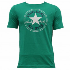 Детская футболка с коротким рукавом Converse Core с нашивкой Chuck Taylor, зеленая