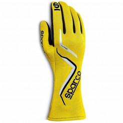 Мужские перчатки для вождения Sparco LAND желтые, размер 9