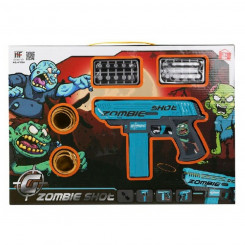 Игровой набор Zombie Shot Dart Gun Blue (43 x 30 см)