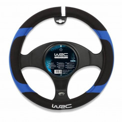 Steering Wheel Cover WRC IMP007384 Black/Blue Ø 38 cm