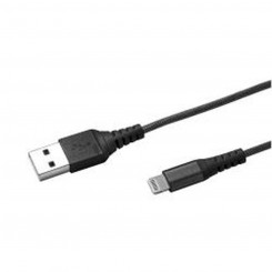 Кабель USB-Lightning Celly USBLIGHTNYLBK Черный, 1 м