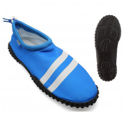 Slippers Stripes Adults unisex Blue