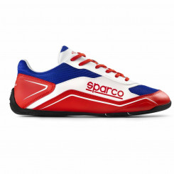 Racing Ankle Boots Sparco S-POLE Red White Size 42