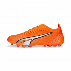 Adult's Football Boots Puma Ultra Match Mg Orange Unisex