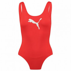 Naiste ujumiskostüüm Puma Swim Red