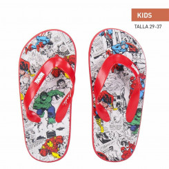 Flip Flops for Children Marvel Red