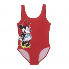 Tüdrukute ujumistrikoo Minnie Mouse Red