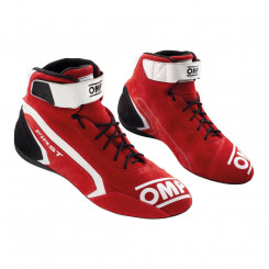 Racing Ankle Boots OMP FIRST RACE Red White Size 45