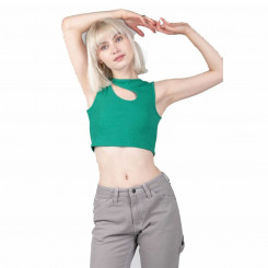 Naiste lühikeste varrukatega T-särk 24 VÄRVI roheline
