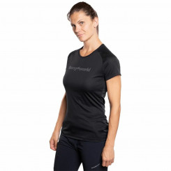 Женская футболка с коротким рукавом Trangoworld Chovas Moutain черная