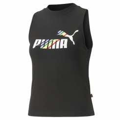 Женская футболка с коротким рукавом Puma Ess+ Love Is Love Sl Black