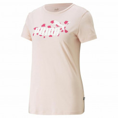 Женская футболка с коротким рукавом Puma Ess+ Animal Salmon