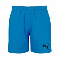 Мужской купальный костюм Puma Swim средней длины, синий