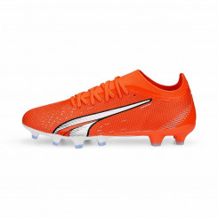 Adult's Football Boots Puma Ultra Match Fg/Ag Dark Orange Unisex
