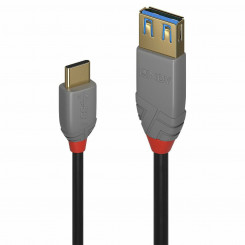 Адаптер USB C — DisplayPort LINDY 36895 150 см, черный