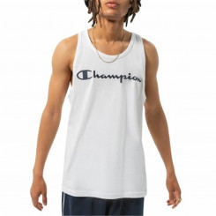 Men's Sleeveless T-shirt Champion Tank Top White