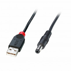 USB kaabel CC LINDY 70268 Must 1,5 m