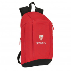 Походный рюкзак Sevilla Fútbol Club Черный Красный 22 x 39 x 10 см