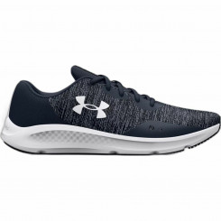 Running Shoes for Adults Under Armour Charged Black Grey Men