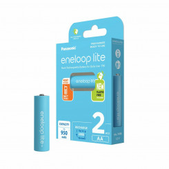 Rechargeable battery Panasonic Eneloop Lite 5 V (2 Units) (Refurbished A+)