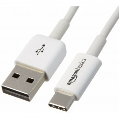 Кабель Micro USB Amazon Basics Белый (восстановленный A)