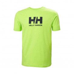 Мужская футболка с коротким рукавом LOGO Helly Hansen 33979 395 Зеленая