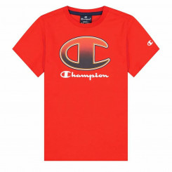 Short Sleeve T-Shirt Champion Crewneck T-Shirt B Red