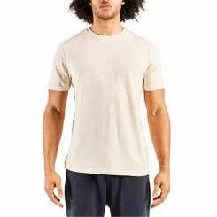 Мужская футболка с коротким рукавом Kappa Edson Бежевая