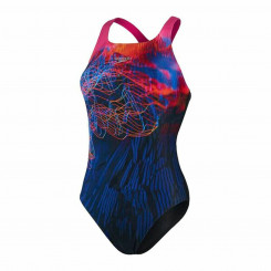 Women’s Bathing Costume Speedo  Placement Digital Medalist W Dark blue