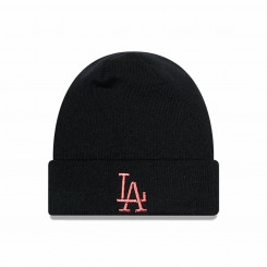 Müts New Era Los Angeles Dodgers Metallic Must Roosa Üks suurus