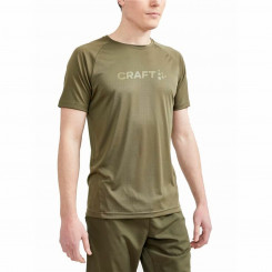 Short Sleeve T-Shirt Craft Core Essence Logo Green