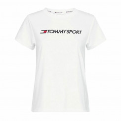 Футболка Tommy Hilfiger с логотипом на груди, белая леди