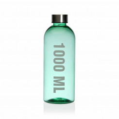 Water bottle Versa Green 1 L Steel polystyrene