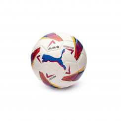 Футбольный мяч Puma LALIGA 1 HYB 084108 01 Белый синтетический, размер 5