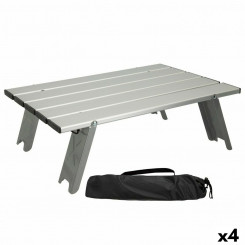 Kokkupandav laud Aktive hõbedane alumiinium 40 x 13 x 28,5 cm (4 ühikut)