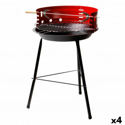 Barbecue Portable Aktive Red 37,5 x 70 x 38,5 cm Wood Iron