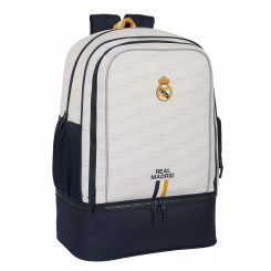 Спортивная сумка Real Madrid CF Белая 35 x 50 x 24 см