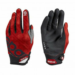 Mechanic's Gloves Sparco Meca 3 Red XL