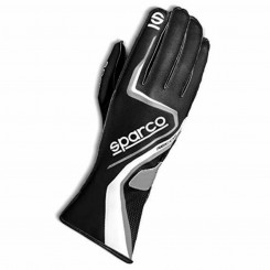 Men's Driving Gloves Sparco RECORD Black Size 11