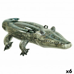 Täispuhutav basseinifiguur Intex Crocodile 86 x 20 x 170 cm (6 ühikut)