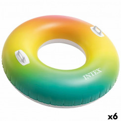 Inflatable Wheel Intex Faded effect Ø 122 cm (6 Units)
