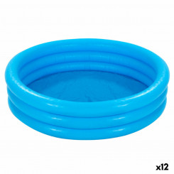 Надувной детский бассейн Intex Blue Rings 156 л 114 x 25 см (12 шт.)