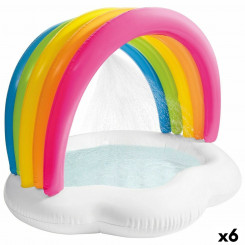 Inflatable Paddling Pool for Children Intex Rainbow 119 x 84 x 94 cm 84 L (6 Units)