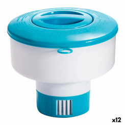 Chlorine Dispenser Intex Pool 17,8 x 17,8 cm 12 Units