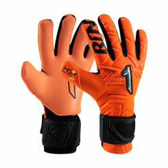 Children's Goalkeeper Gloves Rinat Kratos Turf Dark Orange