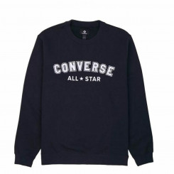 Men’s Short Sleeve T-Shirt Converse Classic Fit All Star Single Screen Black