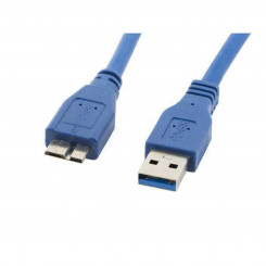 USB-kaabel mikro-USB-ga Lanberg CA-US3M-10CC-0005-B (0,5 m)