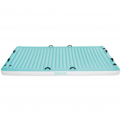 Inflatable Pool Float Intex Blanket White Turquoise 310 x 18 x 183 cm