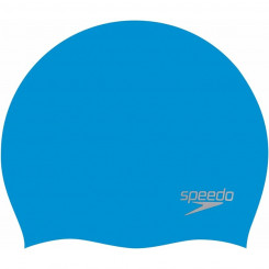 Шапочка для плавания Speedo 8-70984D437 Синий Черный Силикон Для всех возрастов